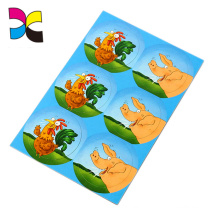 Wholesale custom logo design Round card cardboard customized play cards